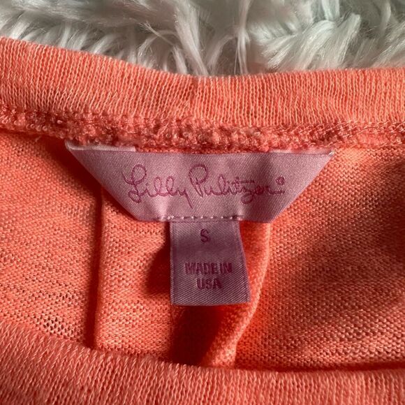 Lilly Pulitzer Top Long Sleeve Womens Size Small - Picture 5 of 6